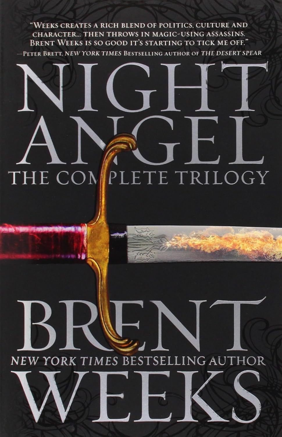 Cover of The Night Angel Trilogy by Brent Weeks